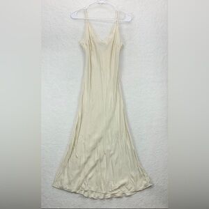 3849 Polo Ralph‎ Lauren V-neck sleeveless slip midaxi dress Womens Size M